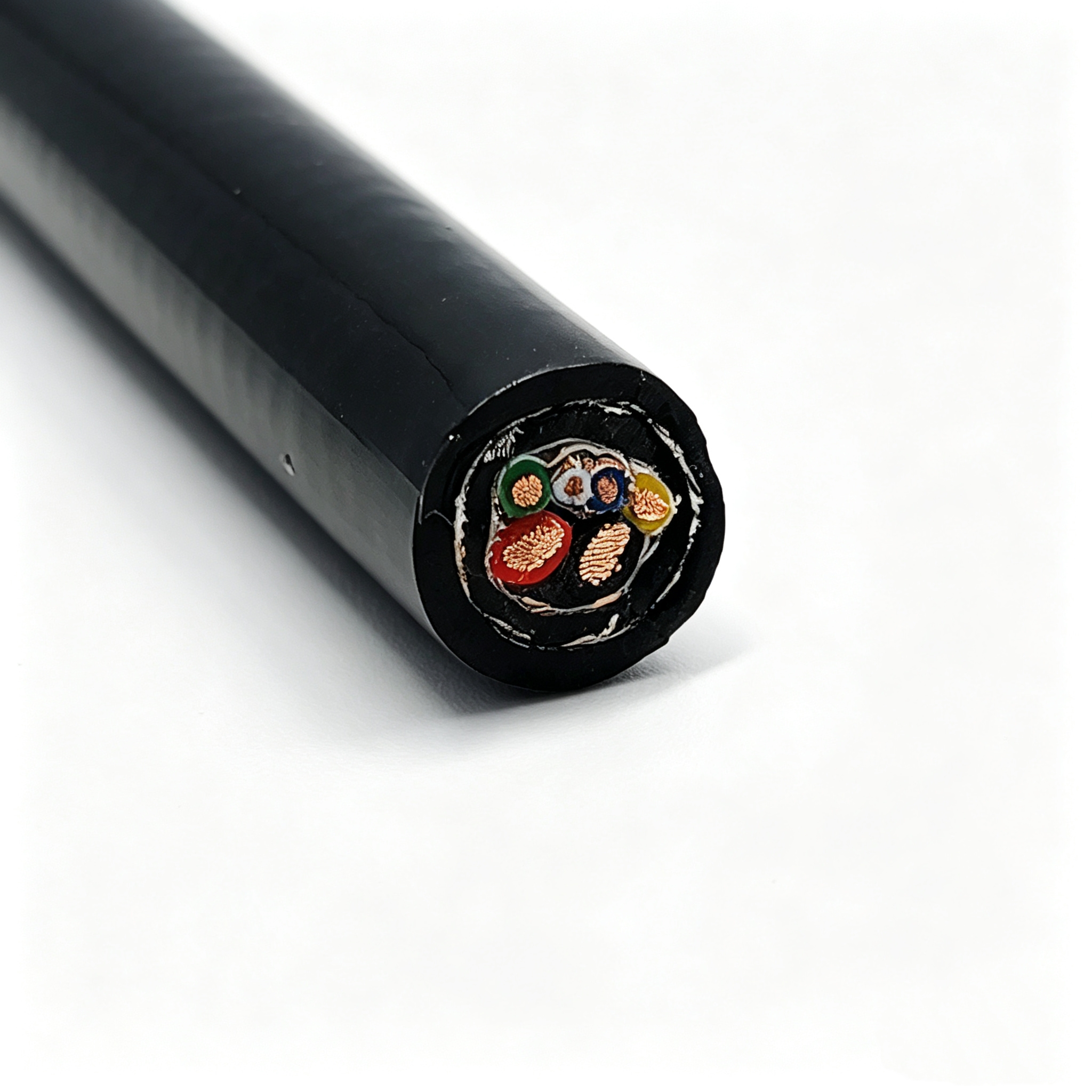 水密光电复合电缆 TS 2×2.5mm²+2×1.0mm²+ATS 1×2×0.5mm²