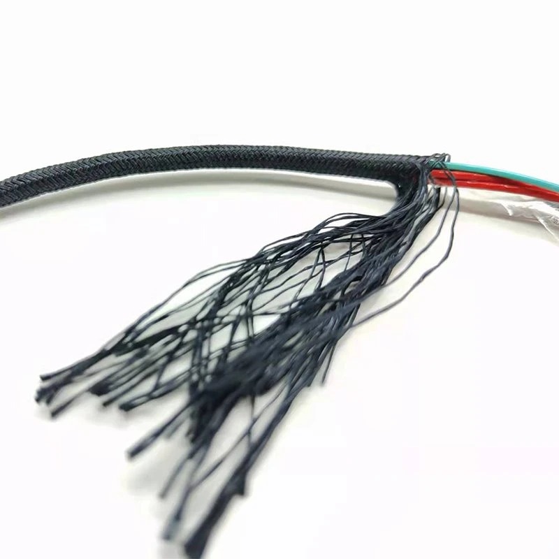 系留无人机电缆 2 Power 4 Fiber