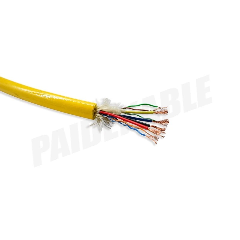 PDK81602-4*18AWG+UTP 4*2*24AWG Underwater Buoyant Cable